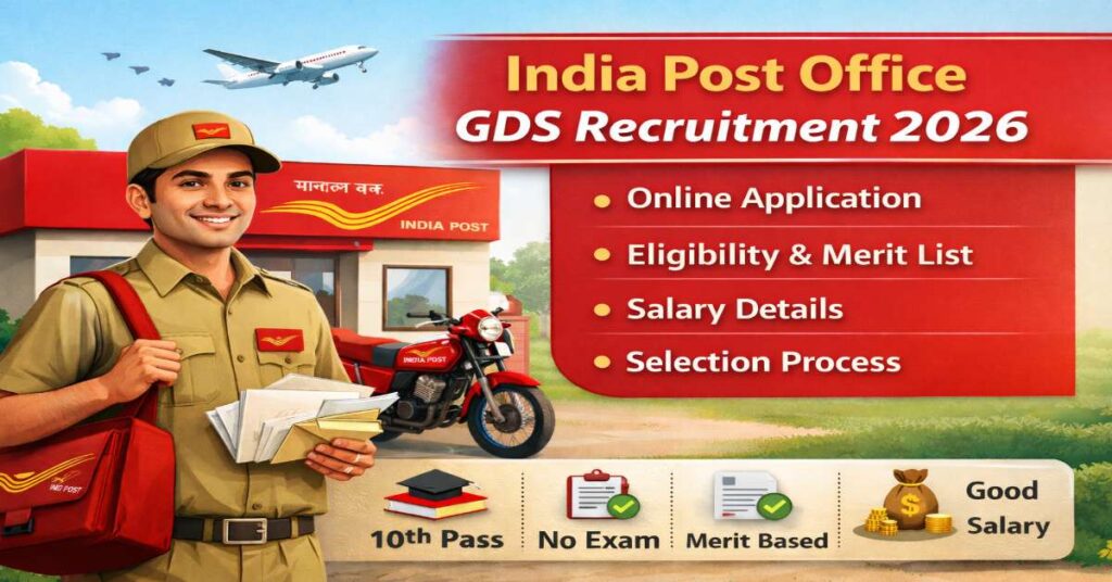 India Post Office GDS Recruitment 2026